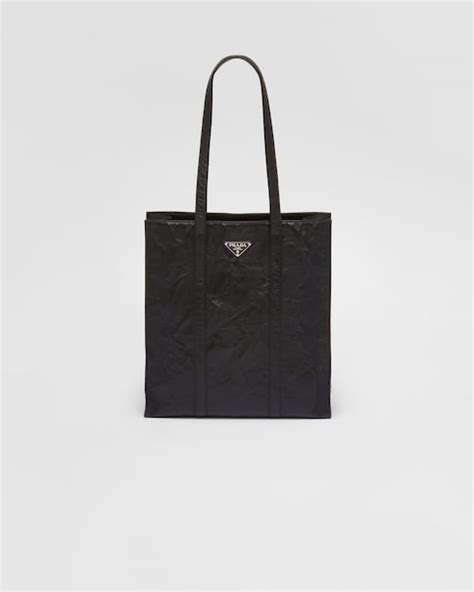 prada antique nappa|Black Small Antique Nappa Leather Tote .